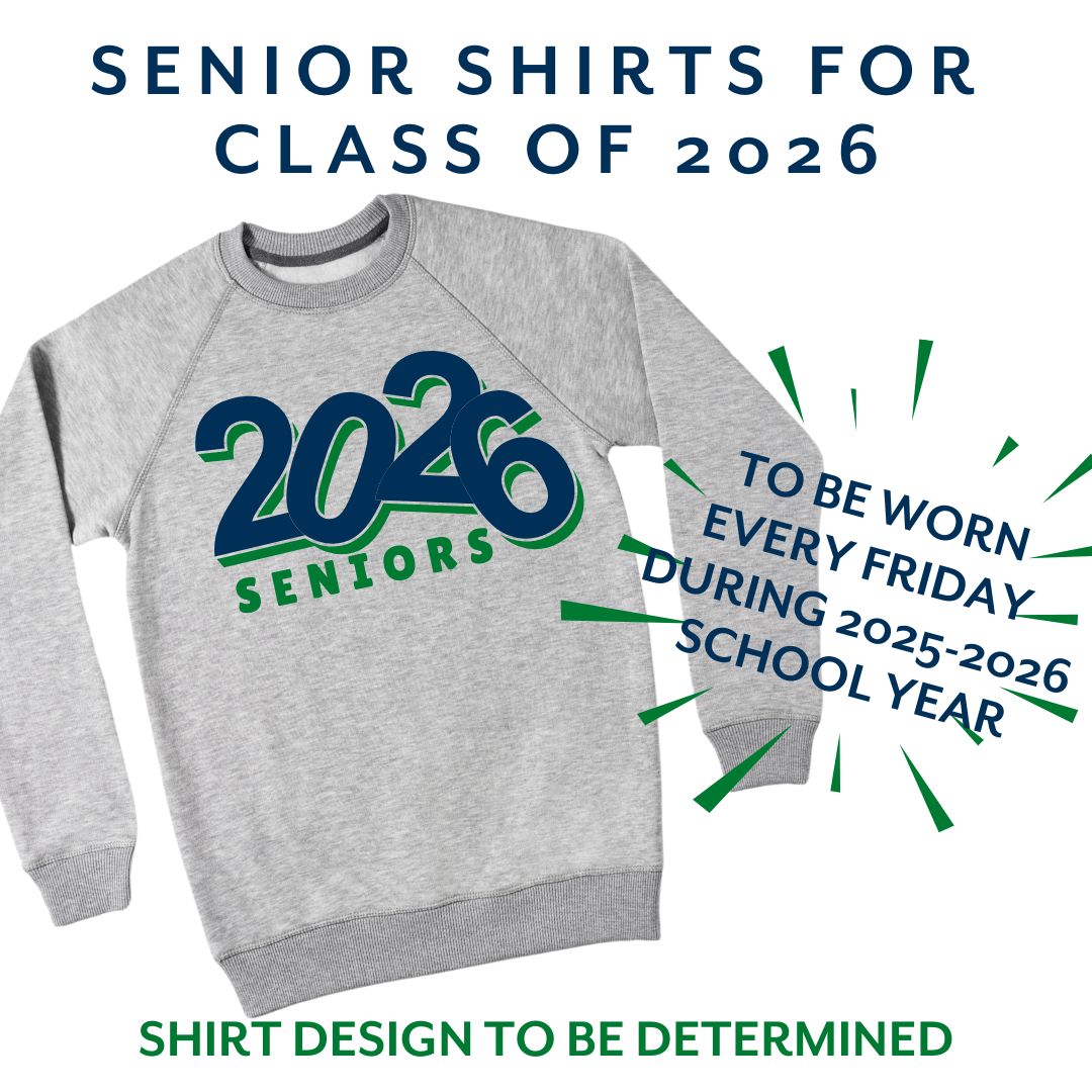 Senior 2026 Crewneck + Friday Pass (closes May 1)