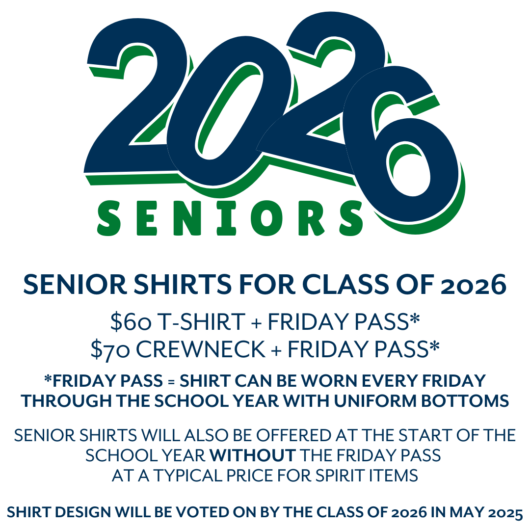 Senior 2026 T-Shirt + Friday Pass (closes May 1)