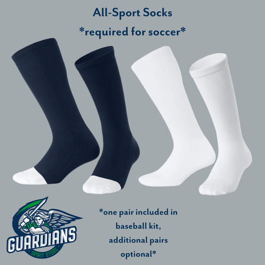 Soccer Socks - required for players (both colors)