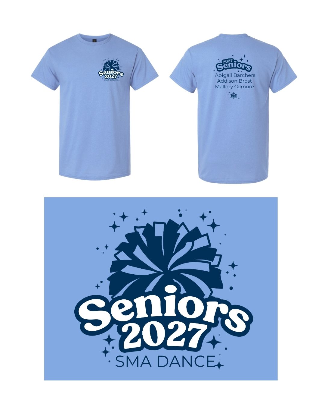 2027 Dance Senior Shirts