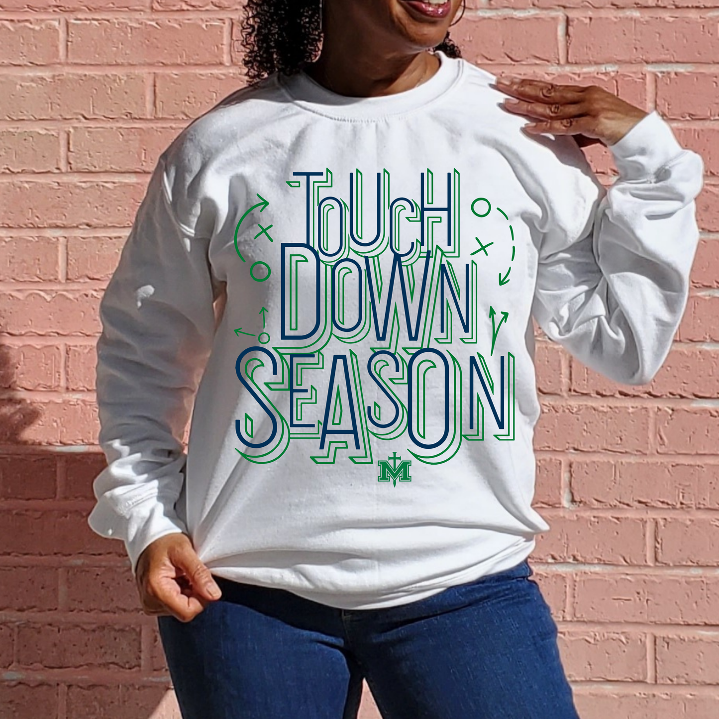 Touchdown Season Crewneck