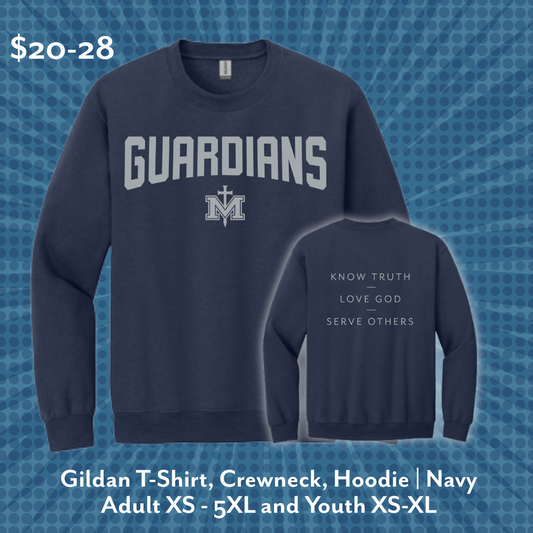 Guardians in Gray on Navy
